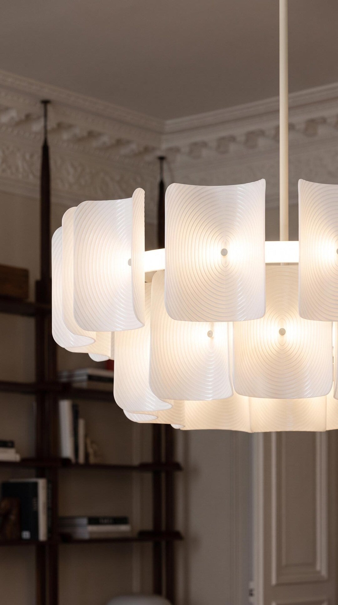 Large Acrylic Chandelier