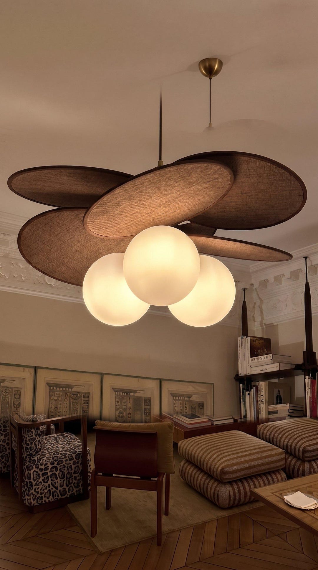 French Wabi-Sabi Chandelier