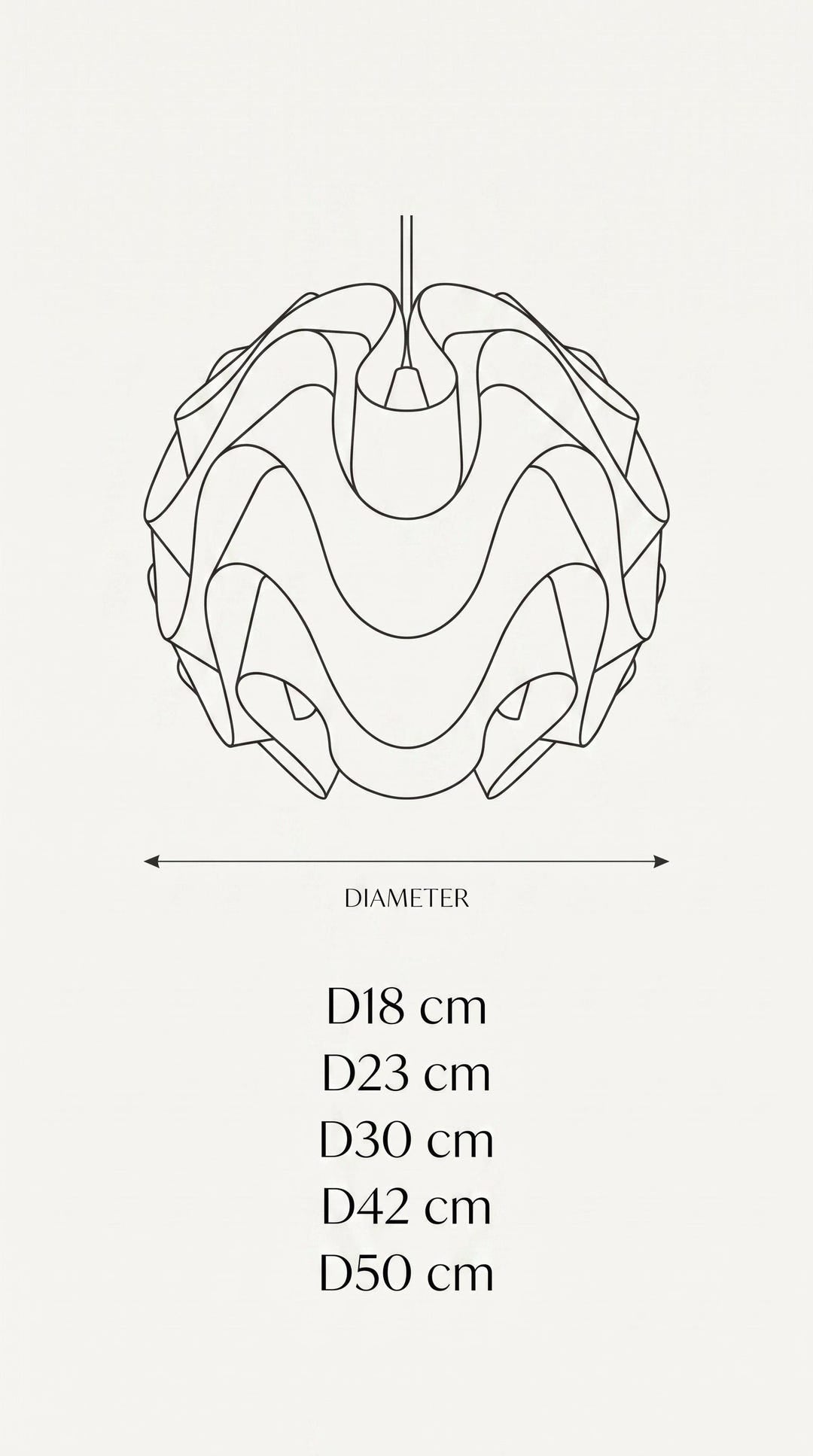 Nordic Pine Cone Pendant