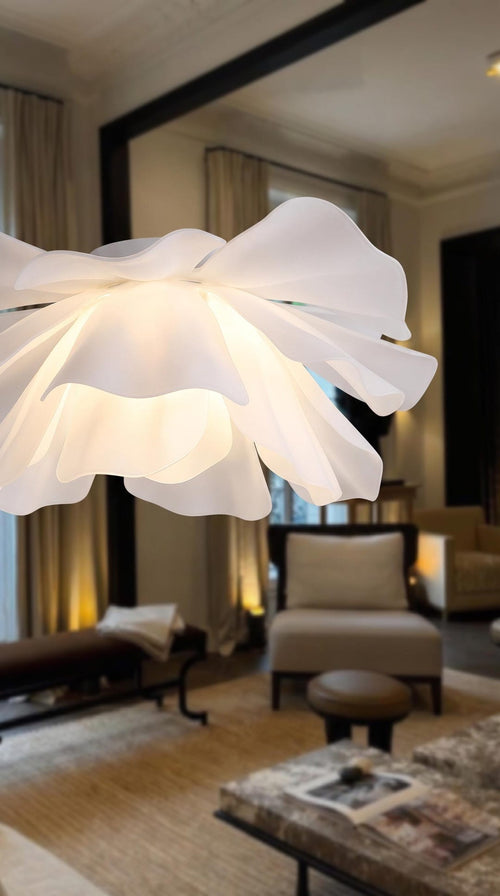 Acrylic Flower Chandelier