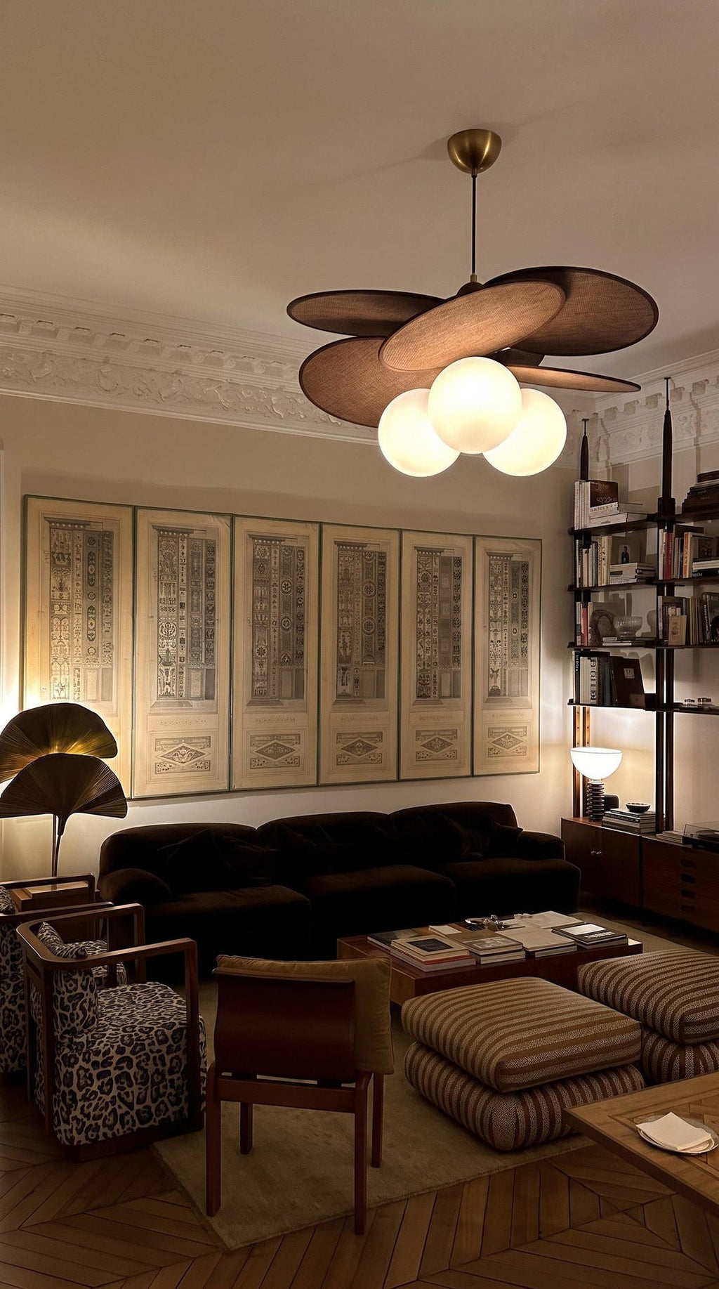 French Wabi-Sabi Chandelier