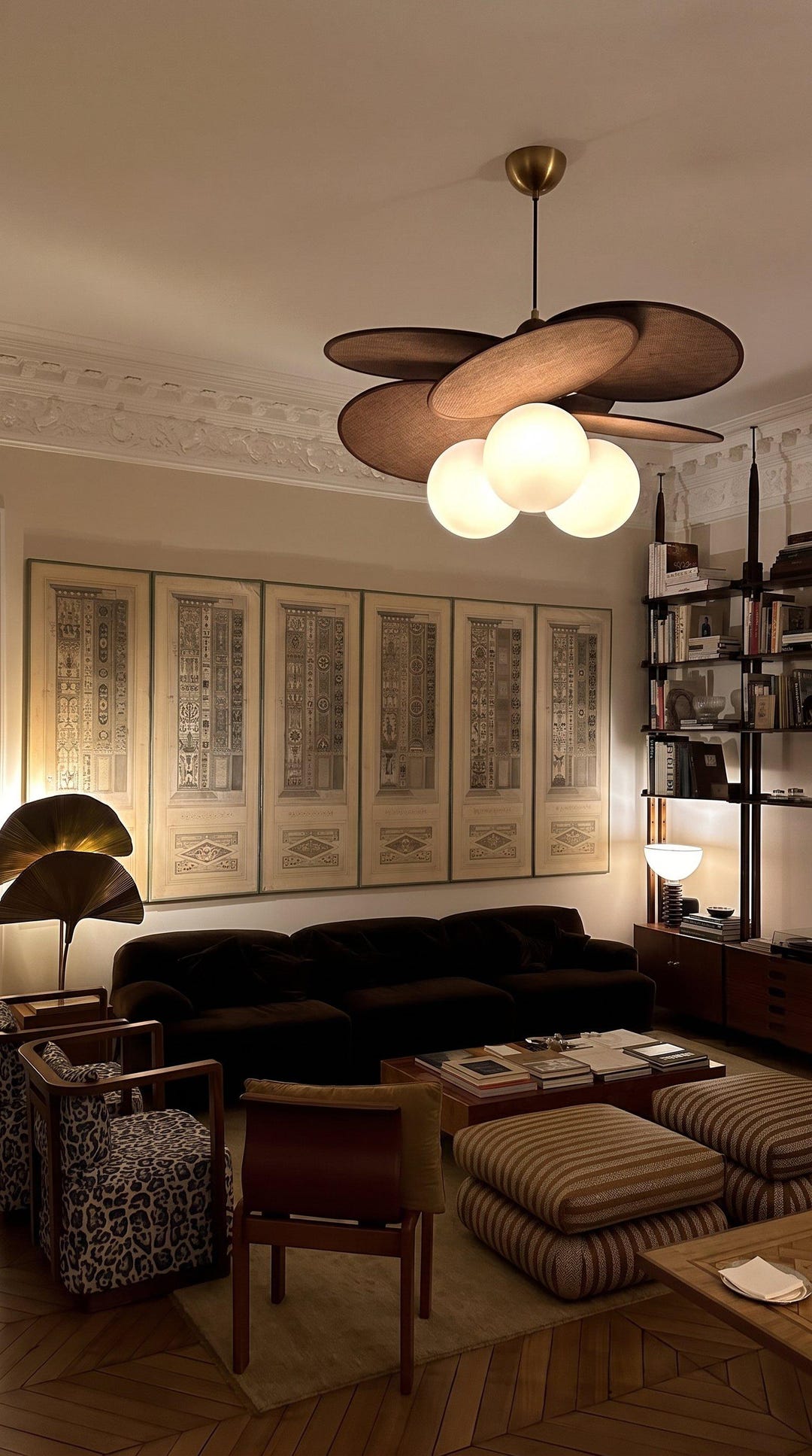 French Wabi-Sabi Chandelier