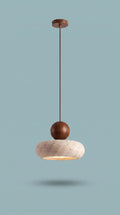 Travertine Stone Pendant Light