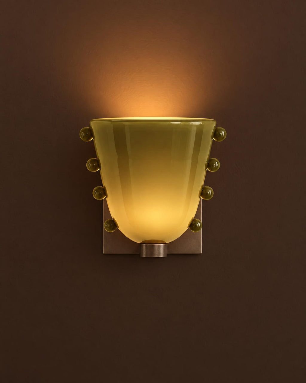 Beaded Glass Wall Sconce