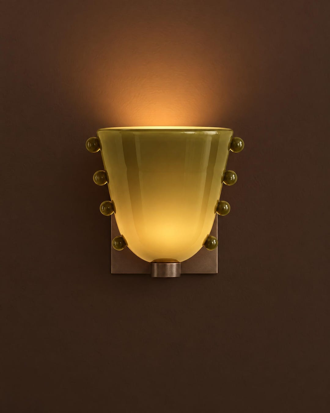 Beaded Glass Wall Sconce