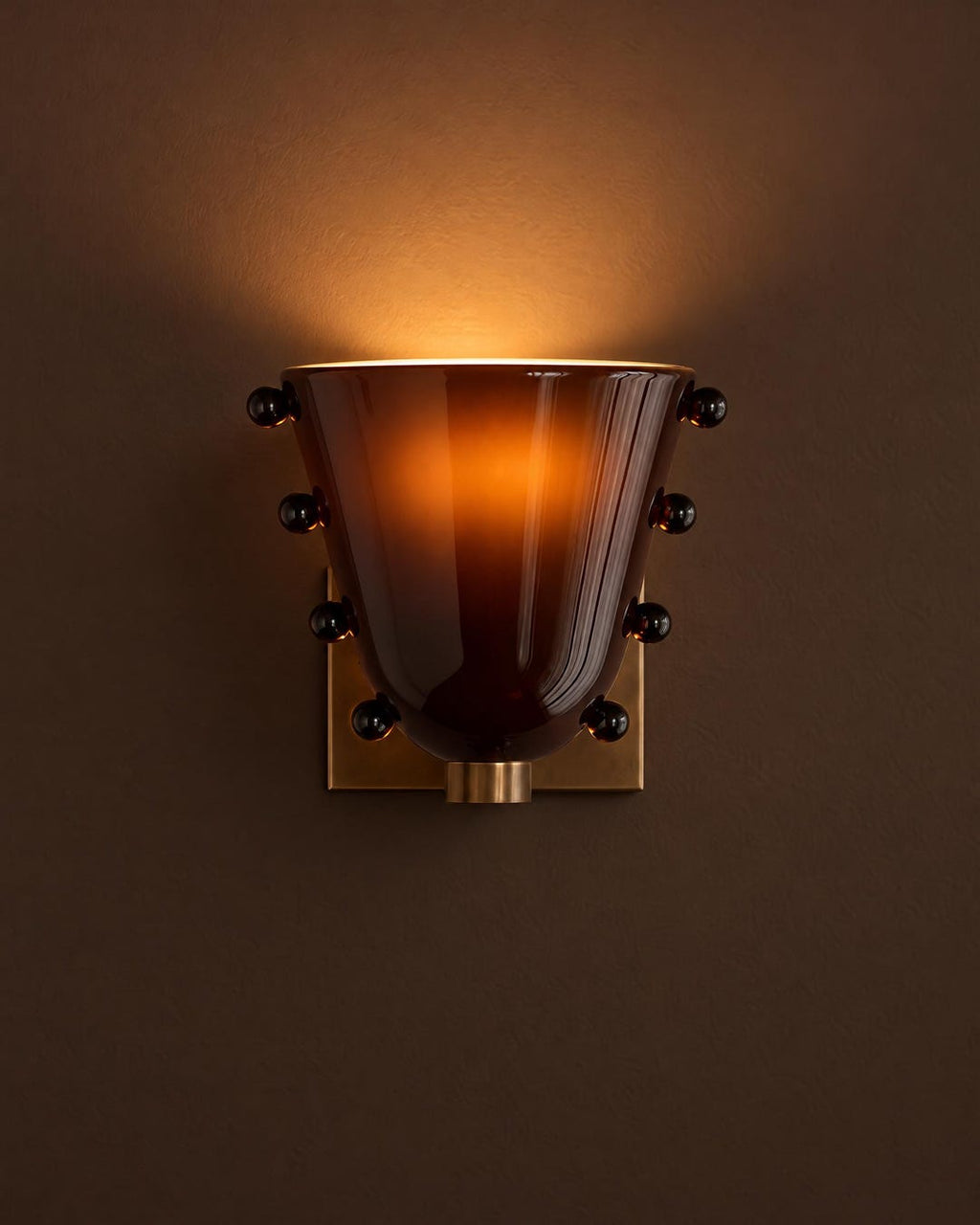 Beaded Glass Wall Sconce