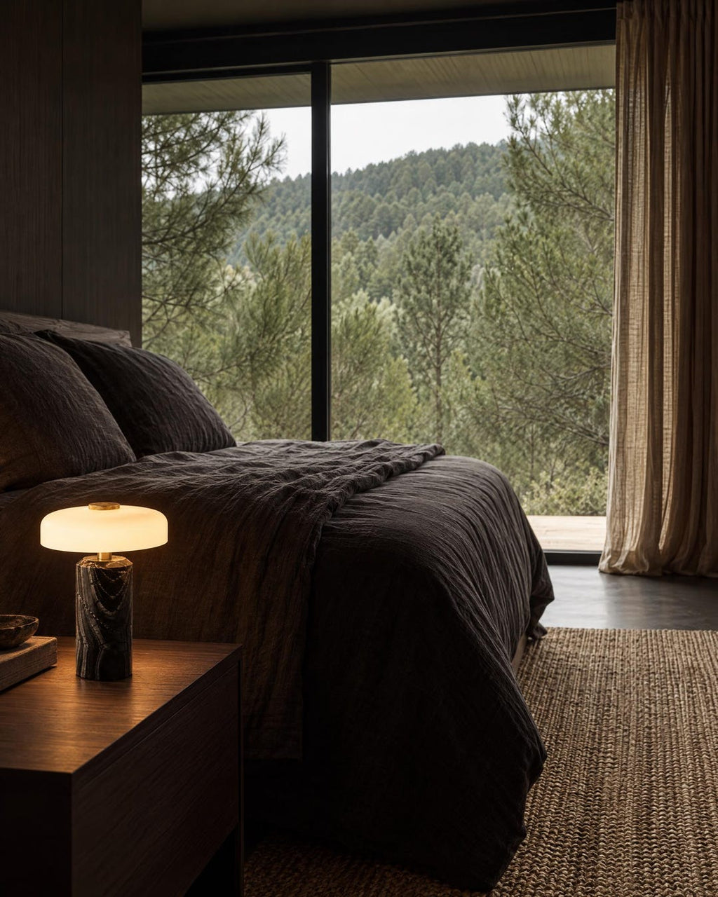 Cordless Marble Table Lamp
