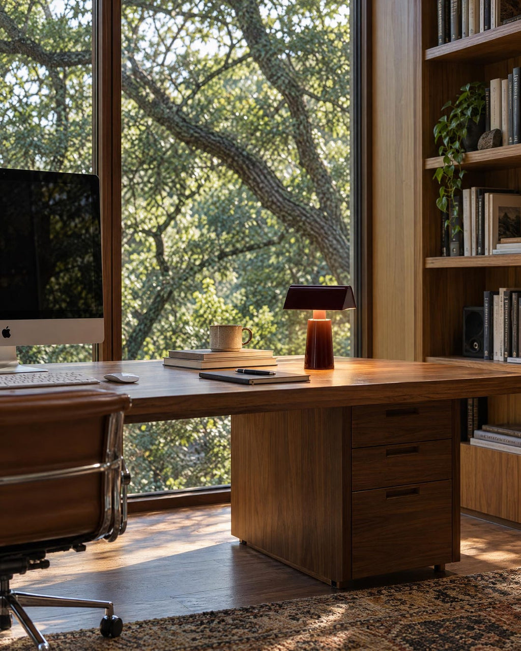 Cordless Gable Shade Table Lamp