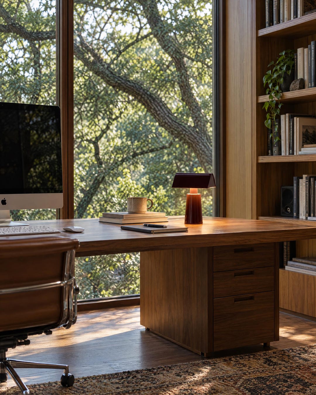 Cordless Gable Shade Table Lamp
