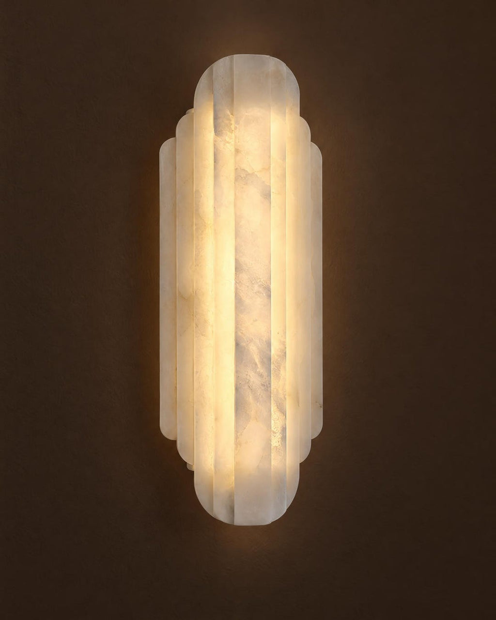 Spanish Marble Alabaster Wall Sconce