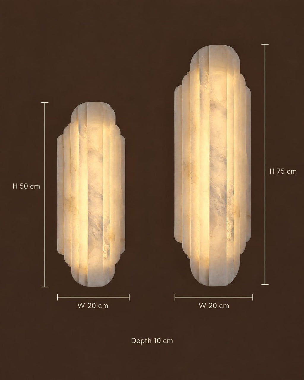 Spanish Marble Alabaster Wall Sconce
