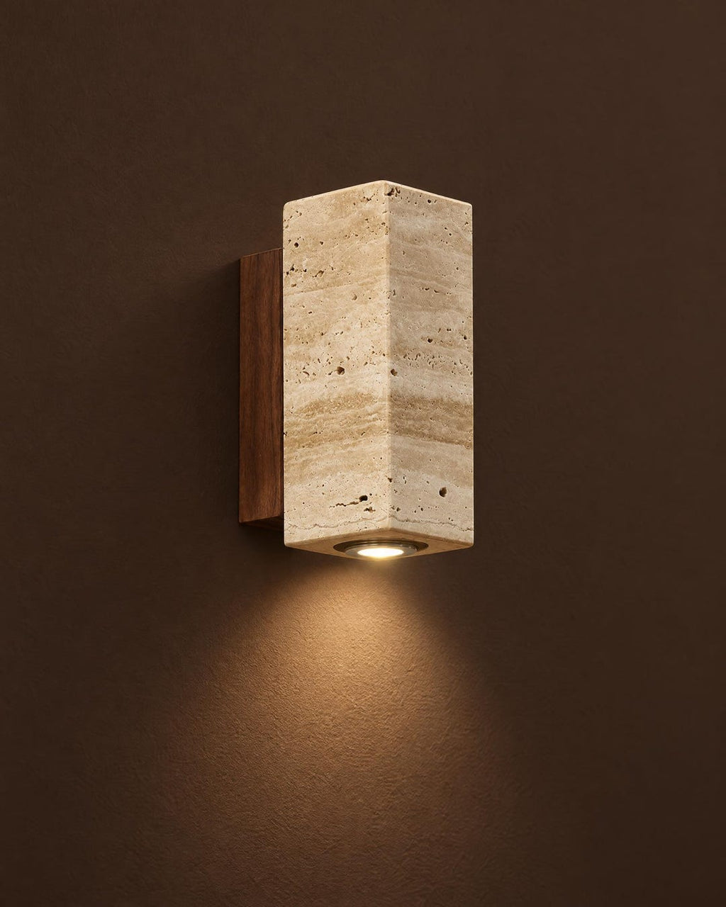 Travertine Wall Sconce