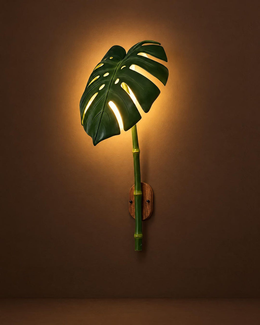 Monstera Leaf Wall Lamp
