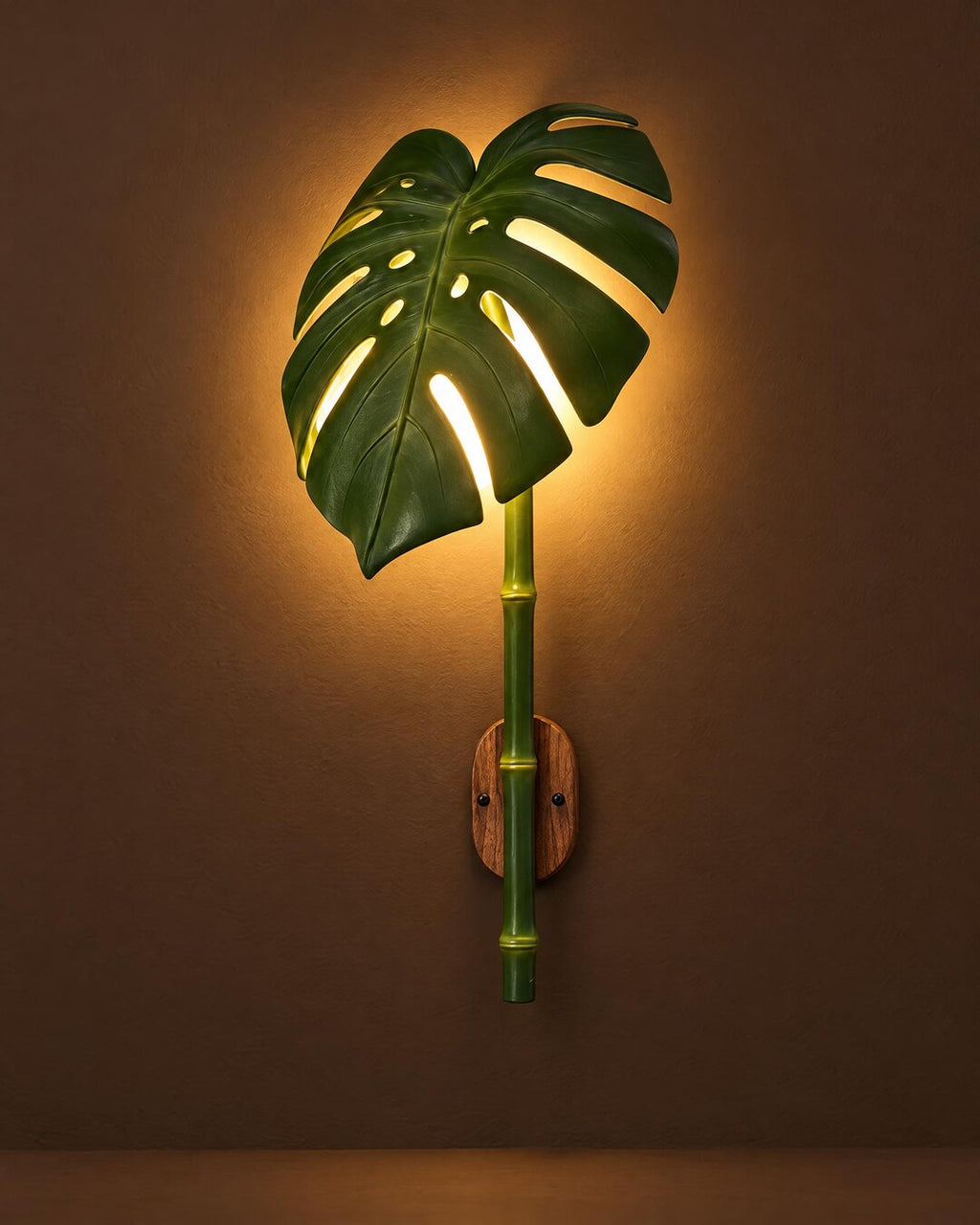 Monstera Leaf Wall Lamp