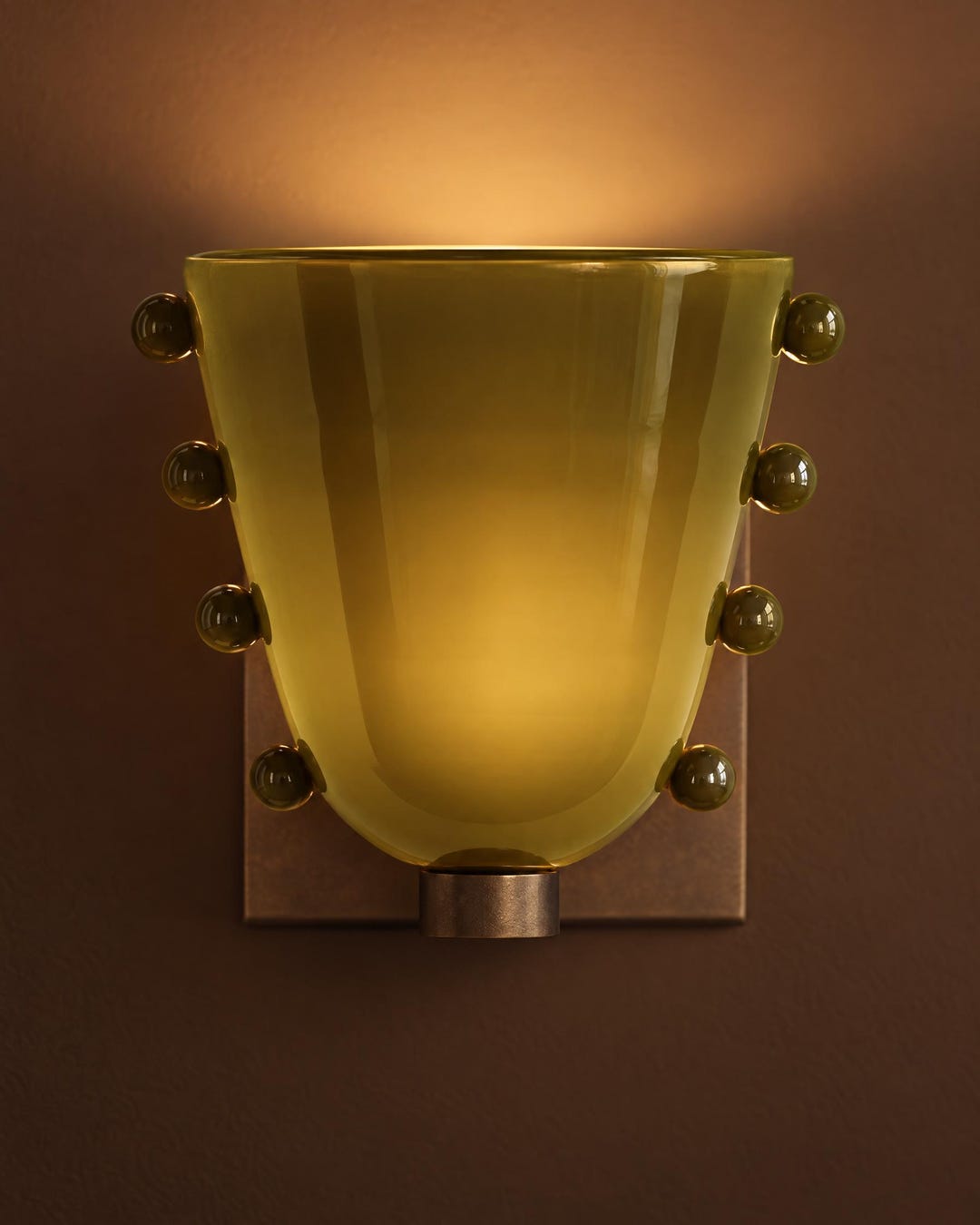 Beaded Glass Wall Sconce