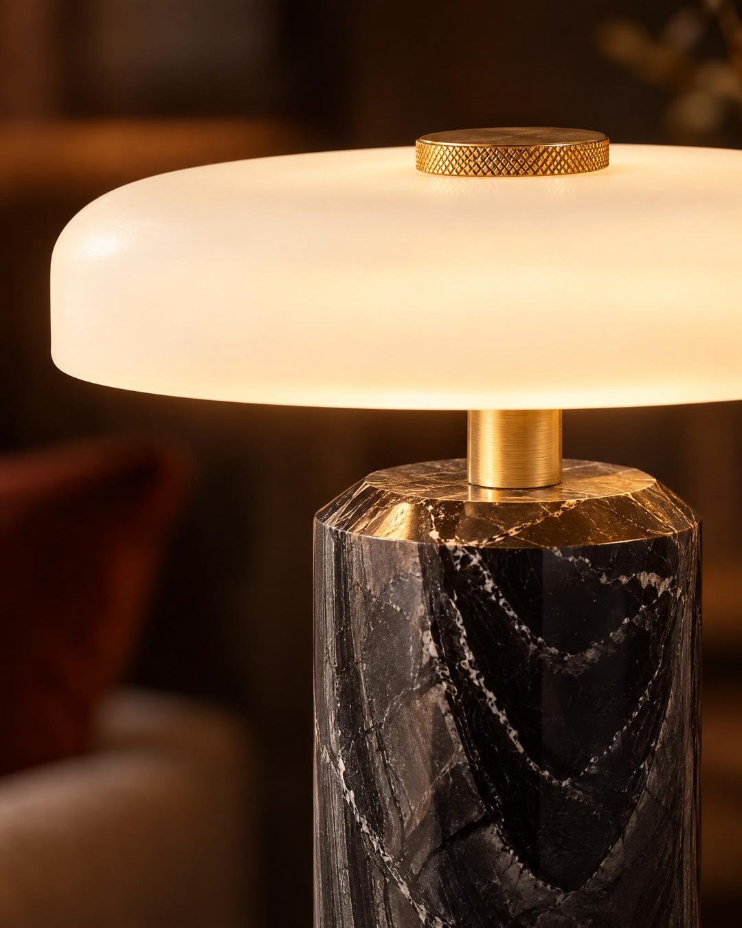 Cordless Marble Table Lamp