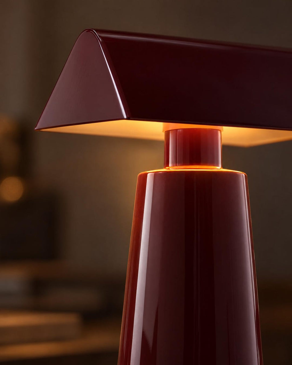 Cordless Gable Shade Table Lamp