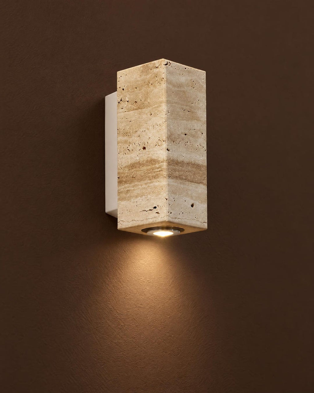 Travertine Wall Sconce